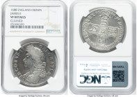 James II Crown 1688 VF Details (Cleaned) NGC, KM463, S-3407. QVARTO edge. HID09801242017 © 2024 Heritage Auctions | All Rights Reserved