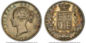 Victoria 1/2 Crown 1844 XF45 PCGS, KM740, S-3888. HID09801242017 © 2024 Heritage Auctions | All Rights Reserved
