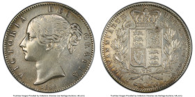 Victoria Crown 1845 XF Details (Repaired) PCGS, KM741, S-3882. HID09801242017 © 2024 Heritage Auctions | All Rights Reserved