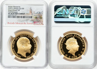 Elizabeth II gold Proof "King Edward VII" 100 Pounds (1 oz) 2022 PR70 Ultra Cameo NGC, S-BMGA4. Mintage: 610. British Monarchs series. First Releases....