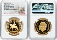 Charles III gold Proof "King Charles I" 100 Pounds (1 oz) 2023 PR70 Ultra Cameo NGC, Mintage: 260. British Monarchs series. One of First 100 Struck. A...