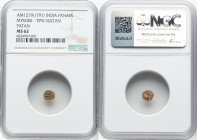 Mysore. Tipu Sultan 5-Piece Lot of Certified gold Fanam AM 1219 (1791) MS62 NGC, Patan mint, KM128.1. HID09801242017 © 2024 Heritage Auctions | All Ri...