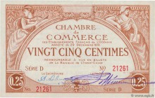 Country : OCEANIA 
Face Value : 25 Centimes 
Date : 29 décembre 1919 
Period/Province/Bank : Chambre de Commerce des Établissements Français de l'Océa...