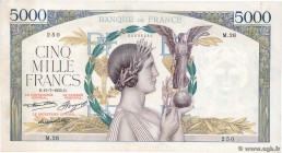 Country : FRANCE 
Face Value : 5000 Francs VICTOIRE 
Date : 11 juillet 1935 
Period/Province/Bank : Banque de France, XXe siècle 
Catalogue reference ...