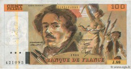 Country : FRANCE 
Face Value : 100 Francs DELACROIX modifié 
Date : 1984 
Period/Province/Bank : Banque de France, XXe siècle 
Catalogue reference : F...