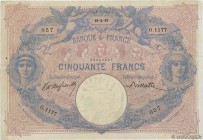 Country : FRANCE 
Face Value : 50 Francs BLEU ET ROSE 
Date : 19 février 1897 
Period/Province/Bank : Banque de France, XXe siècle 
Catalogue referenc...