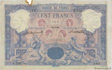 Country : FRANCE 
Face Value : 100 Francs BLEU ET ROSE 
Date : 14 janvier 1890 
Period/Province/Bank : Banque de France, XXe siècle 
Catalogue referen...