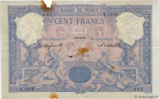 Country : FRANCE 
Face Value : 100 Francs BLEU ET ROSE 
Date : 20 avril 1892 
Period/Province/Bank : Banque de France, XXe siècle 
Catalogue reference...