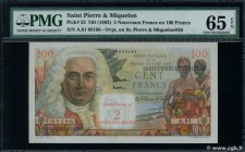 Country : SAINT PIERRE AND MIQUELON 
Face Value : 2 NF sur 100 Francs La Bourdonnais 
Date : (1960) 
Period/Province/Bank : Caisse Centrale de la Fran...