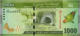 Country : SRI LANKA 
Face Value : 1000 Rupees 
Date : 04 février 2015 
Period/Province/Bank : Central Bank of Sri Lanka 
Catalogue reference : P.127c ...