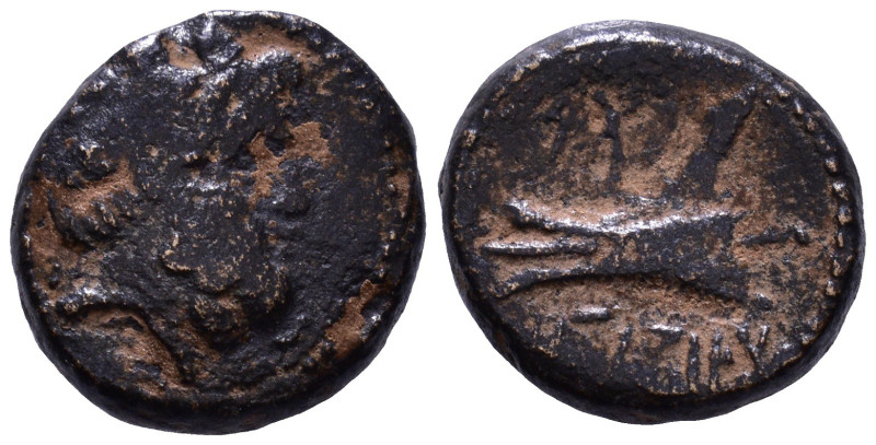 PHOENICIA. Arados, circa 137-51 BC. AE 14mm, 3,76g *Repatinated*