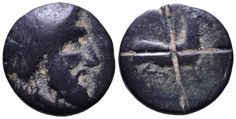 Uncertain Greek Coin AE 11mm, 4,34g *Repatinated*