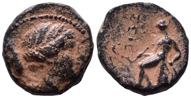 SELEUKID KINGDOM. Seleukos III Soter (Keraunos). 225/4-222 BC. AE 15mm, 4,62g *R...