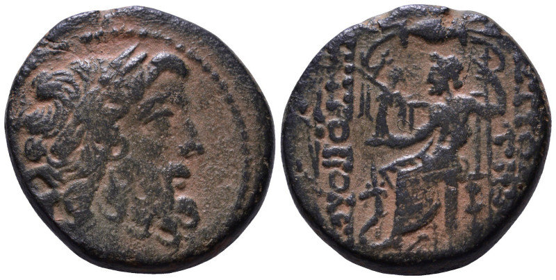 SYRIA, Seleucis and Pieria. Antioch. Circa 1st century BC. AE 22mm, 10,64g *Repa...