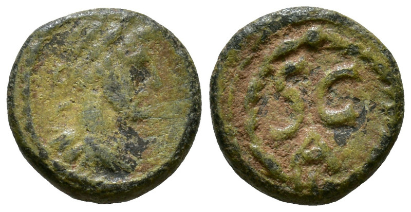 SYRIA, Seleucis and Pieria. Antioch. Hadrian, 117-138 AD. Æ 10mm, 1,00g