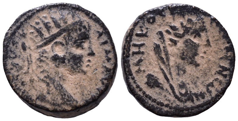 SYRIA. Seleucis and Pieria. Antioch. Elagabalus, 218-222 AD. Æ 14mm, 3,25g *Repa...