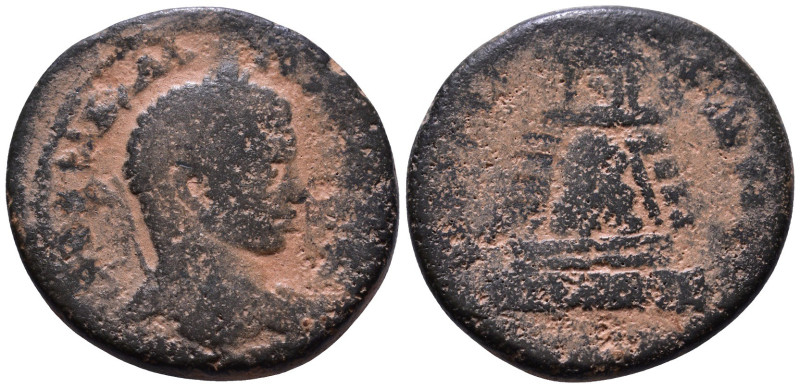 COMMAGENE. Zeugma. Elagabalus, 218-222 AD. Æ 25mm, 10,81g *Repatinated*