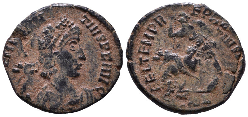 Constantius II AD 347-361. Æ 17mm, 2,49g *Repatinated*