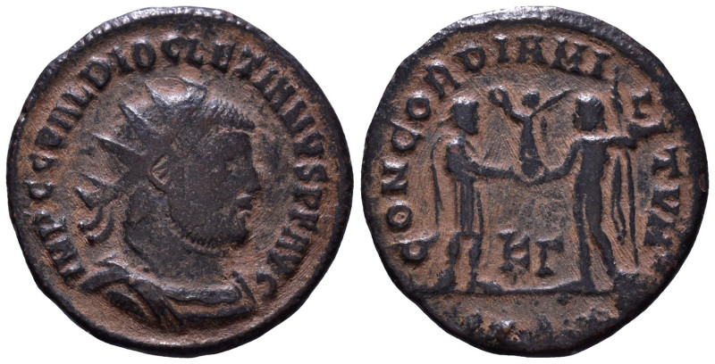 Diocletian AD 284-305. Æ 20mm, 2,93g *Repatinated*