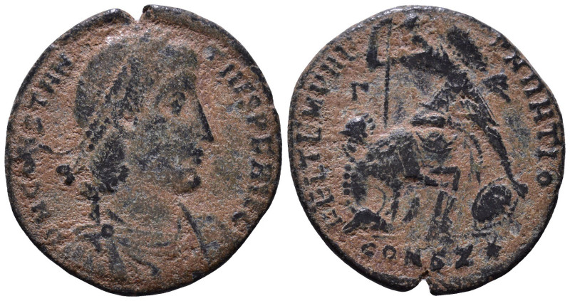 Constantius II AD 347-361. Æ 22mm, 4,17g *Repatinated*