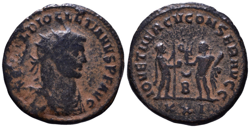 Diocletian AD 284-305. Æ 21mm, 3,84g *Repatinated*