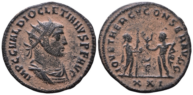 Diocletian AD 284-305. Æ 20mm, 3,13g *Repatinated*