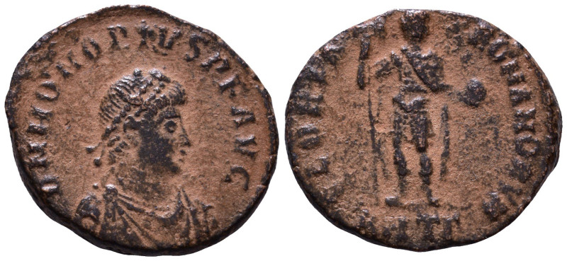 Honorius AD 393-423. Æ 21mm, 4,60g *Repatinated*