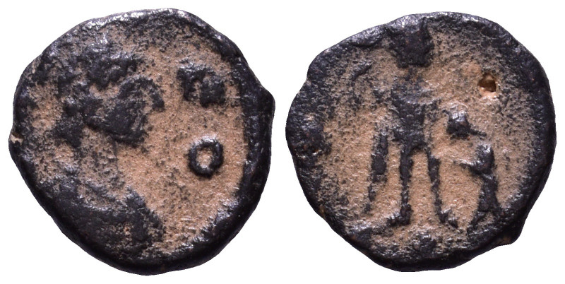 Leo I AD 457-474. Æ 11mm, 1,08g *Repatinated*