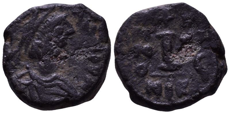 Justinian I AD 527-565. Æ 16mm, 3,72g