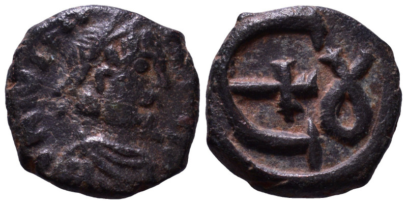 Justinian I AD 527-565. Æ 14mm, 2,36g