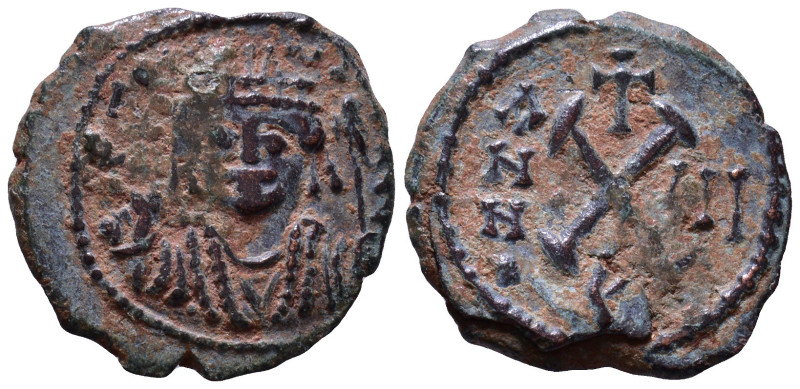 Maurice Tiberius AD 582-602. Æ 17mm, 2,37g