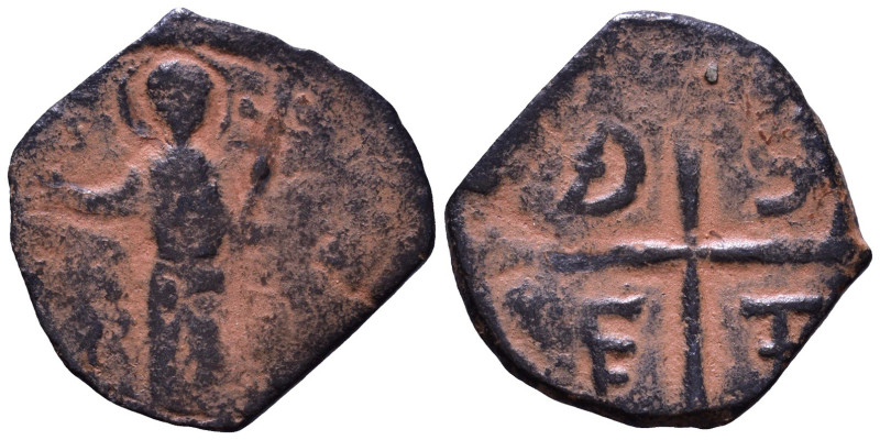 Principality of Antioch. Roger of Salerno, regent, 1112-1119. Æ 19mm, 1,81g *Rep...