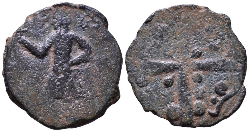 Edessa. Baldwin II (Second reign). 1108-1118. Æ 22mm, 4,22g