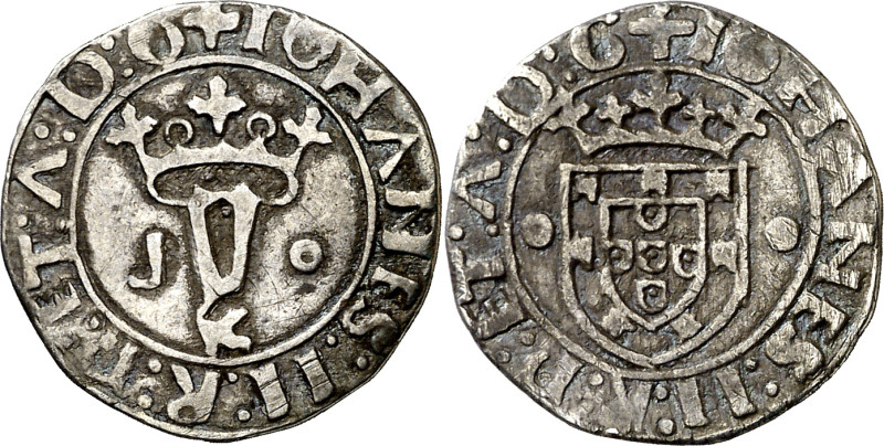 Portugal. Juan II (1481-1495). Lisboa. 1 real. (Gomes 16.02). AG. 1,79 g. MBC.