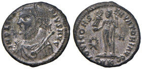 Licinio I (308-324) Follis (Cyzicus) Busto laureato a s. - R/ Giove stante a s.- cfr. RIC 9  e segg.  MI (g 3,01)