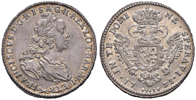 FIRENZE Francesco II (1737-1765) Mezzo francescone 1758 - MIR 365/2 AG (g 13,64) RR