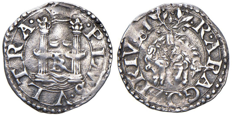 NAPOLI Carlo V (1516-1566) Cinquina IBR - Magliocca 76 AG (g 0,68) R Piegatura d...