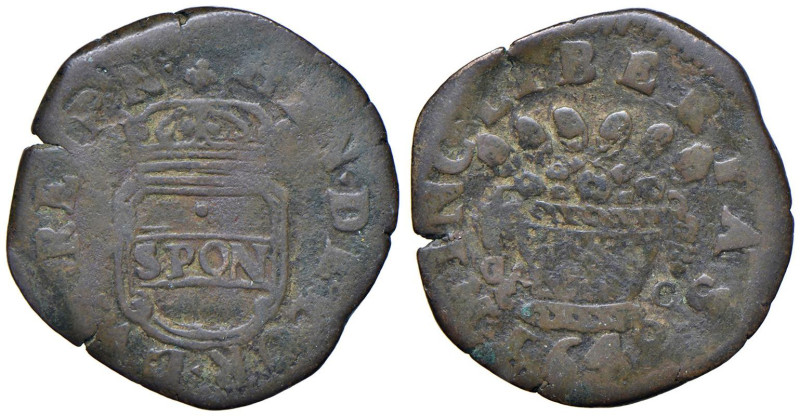 NAPOLI Repubblica Napoletana (1647-1648) Grano 1648 GAC - Magliocca 4 CU (g 4,56...