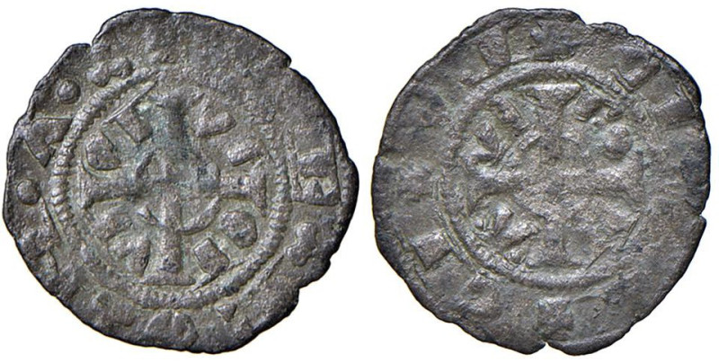 VERONA Alberto II e Mastino II della Scala (1329-1352) Mediatino - MIR 315 MI (g...