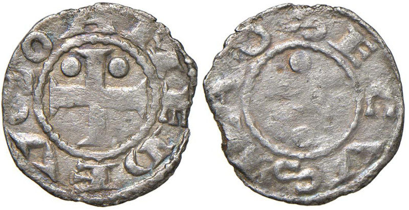 SAVOIA Amedeo III (1103-1148) Denaro secusino I Tipo - MIR 15a AG (g 0,93)

St...