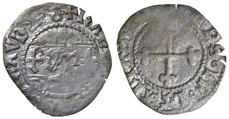 SAVOIA Carlo I (1482-1490) Quarto I tipo - MIR 240b MI (g 0,52) NC

Status: BB