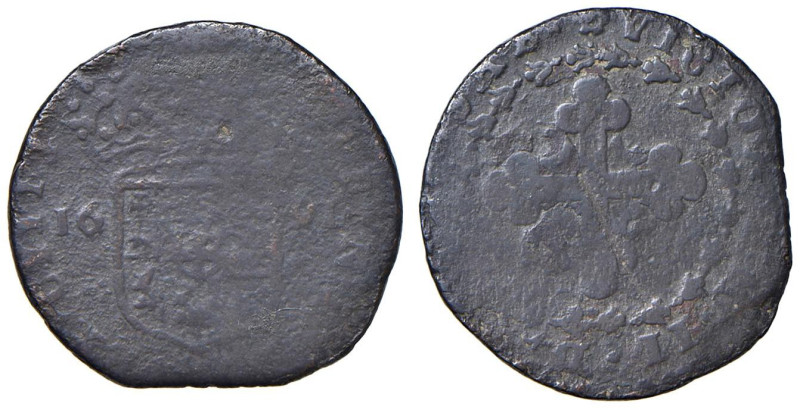 Vittorio Amedeo II, Duca (1680-1713) 2 1/2 Soldi 1691 - MIR 872a MI (g 3,50) NC...