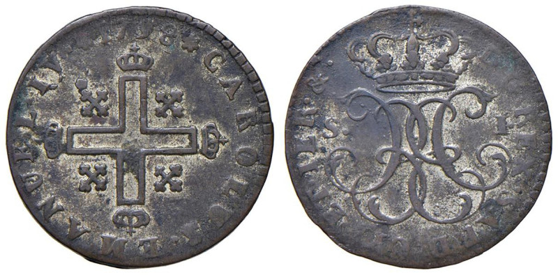 Carlo Emanuele IV (1796-1802) Soldo 1798 - MIR 1016b MI (g 1,66)

Status: BB-S...