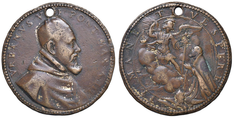 Urbano VIII (1623-1644) Medaglia da fusione An. VIII (1630) Per l’ottavo anno di...