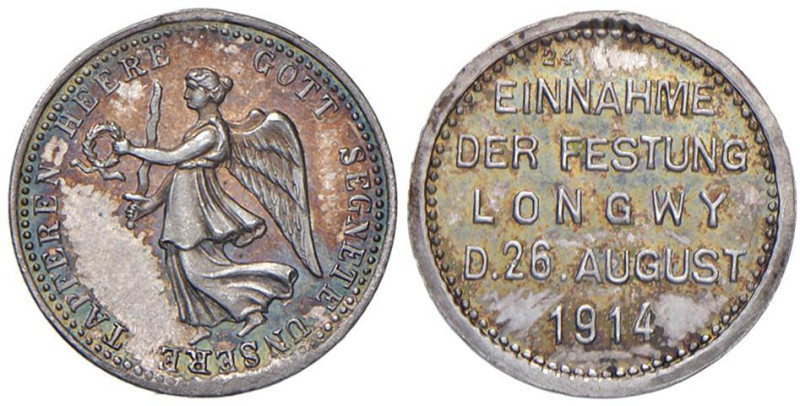 GERMANIA WeltKrieg 1914 Opus: Kube AG (g 1,04 Ø 15 mm)

Status: qFDC