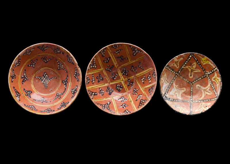 COLLECTION OF NISHAPUR BOWLS

 Ca. AD 800 - 1000 A collection of Nishapur terr...