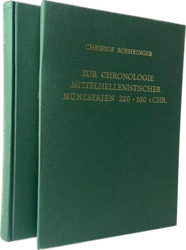 Boehringer, C.
 Zur Chronologie mittelhellenistischer Münzserien 220 - 160 v. C...