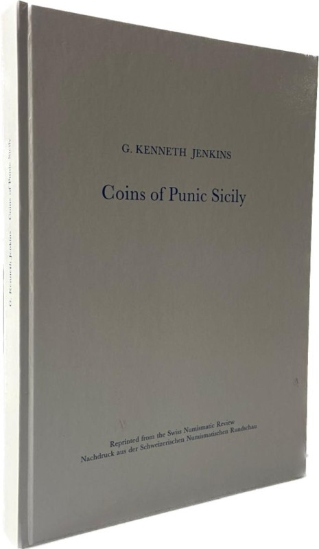 Jenkins, G.K.
 Coins of Punic Sicily. Nachdruck Zürich 1997 der Ausgaben aus de...