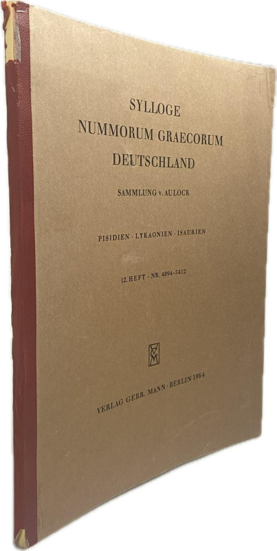 Sylloge Nummorum Graecorum Deutschland
 Sammlung v. Aulock. Heft 12: Pisidien, ...