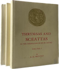 Metcalf, D.M.
 Thrymsas and Sceattas in the Ashmolean Museum Oxford. Teile 1-3 (komplett). London 1993-1994. Insg. 685 S. mit zahlreichen Abb., 28 Tf...